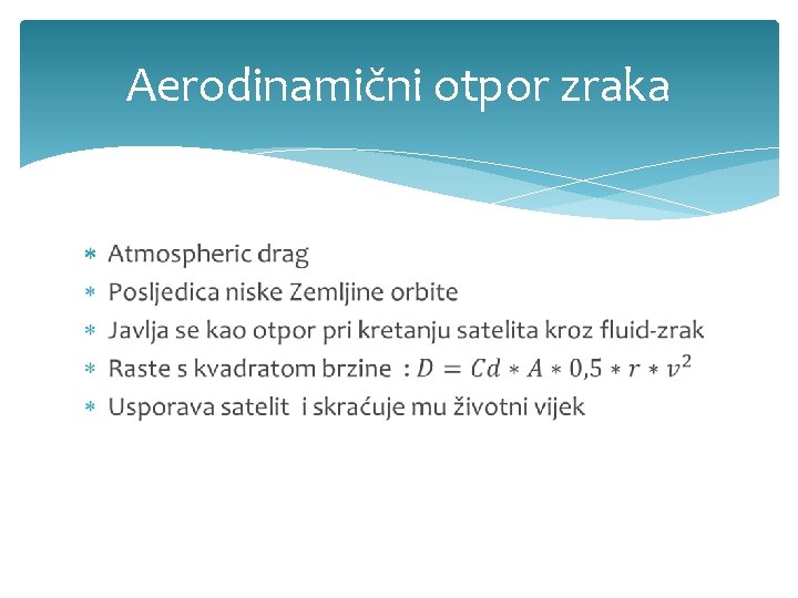 Aerodinamični otpor zraka 