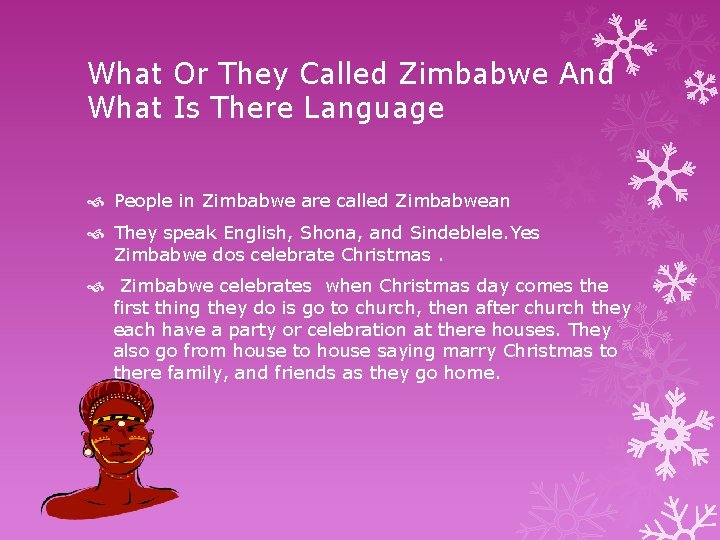 What Or They Called Zimbabwe And What Is There Language People in Zimbabwe are