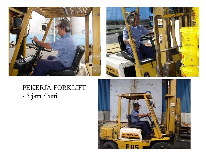 PEKERJA FORKLIFT - 5 jam / hari 