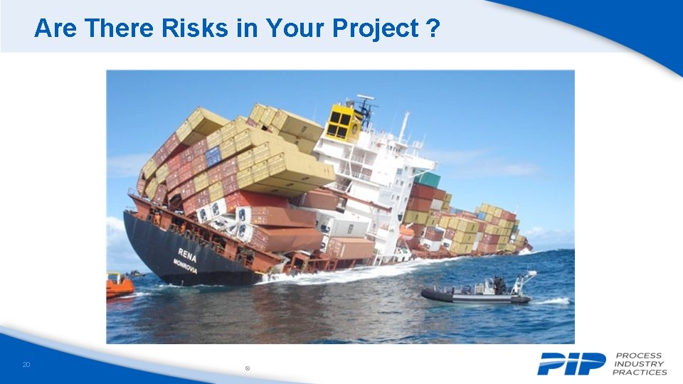 Are There Risks in Your Project ? 20 © 