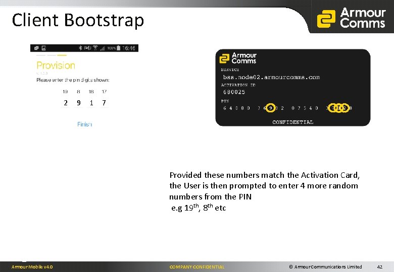 Client Bootstrap 2 9 1 7 Provided these numbers match the Activation Card, the