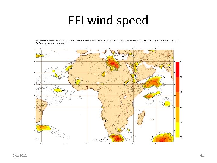 EFI wind speed 3/2/2021 41 