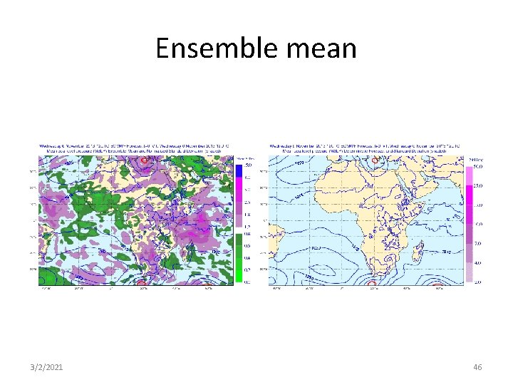 Ensemble mean 3/2/2021 46 