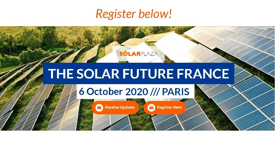 Register below! 6 October 