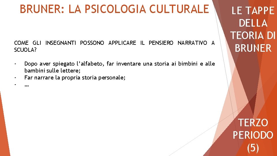 BRUNER: LA PSICOLOGIA CULTURALE COME GLI INSEGNANTI POSSONO APPLICARE IL PENSIERO NARRATIVO A SCUOLA?
