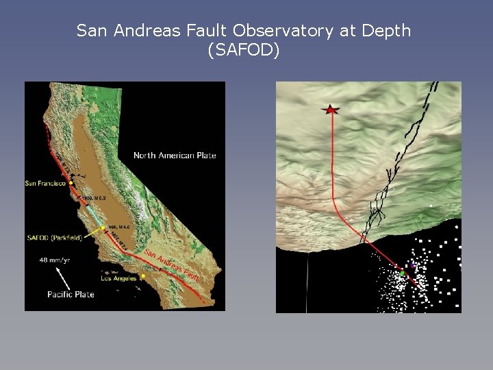 San Andreas Fault Observatory at Depth (SAFOD) 