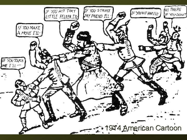 1914 American Cartoon 