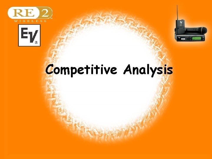 Competitive Analysis Wireless Basics 102 8/06/04 