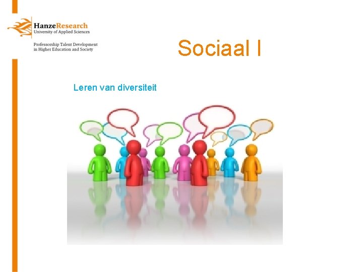 Sociaal I Leren van diversiteit 