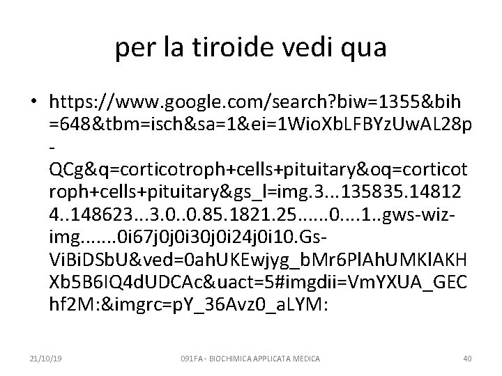 per la tiroide vedi qua • https: //www. google. com/search? biw=1355&bih =648&tbm=isch&sa=1&ei=1 Wio. Xb.