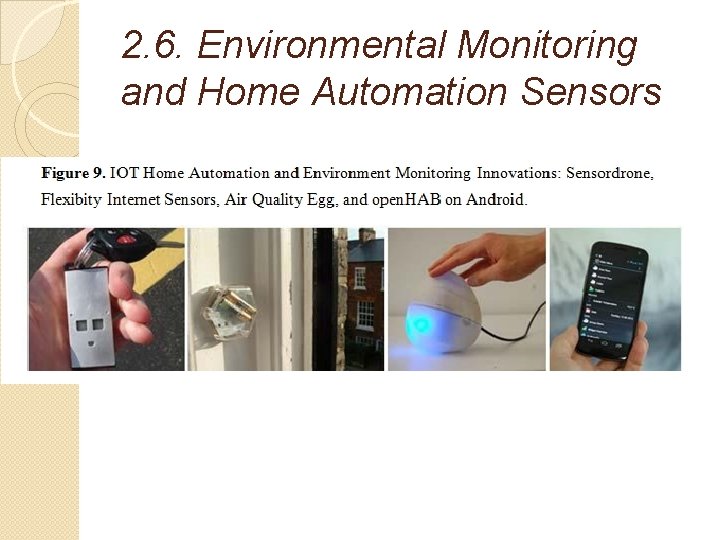 2. 6. Environmental Monitoring and Home Automation Sensors 