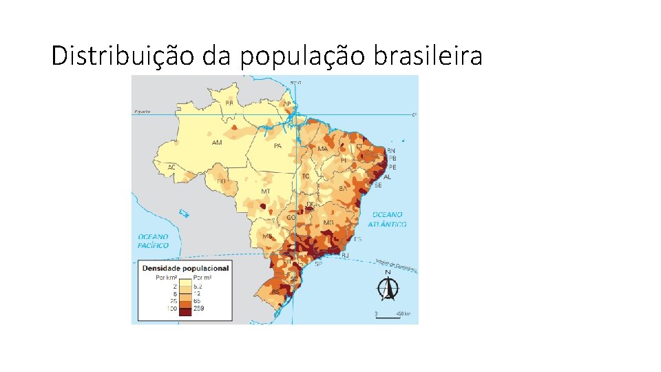 Distribuição da população brasileira 