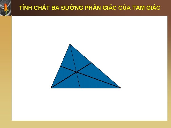 TÍNH CHẤT BA ĐƯỜNG PH N GIÁC CỦA TAM GIÁC 