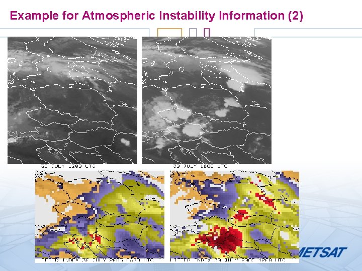 Example for Atmospheric Instability Information (2) 
