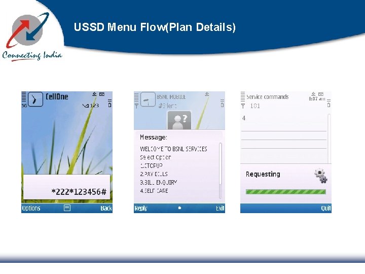 USSD Menu Flow(Plan Details) 