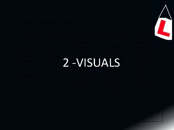 2 -VISUALS 