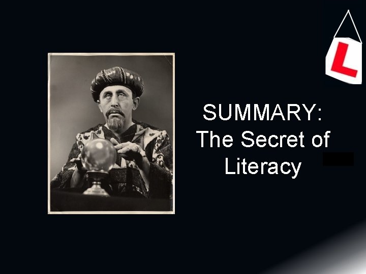 SUMMARY: The Secret of Literacy 