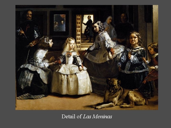 Detail of Las Meninas 