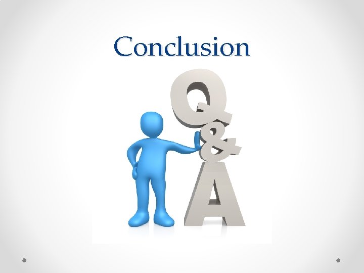Conclusion 