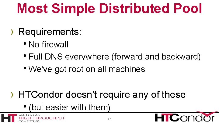 Most Simple Distributed Pool › Requirements: h. No firewall h. Full DNS everywhere (forward