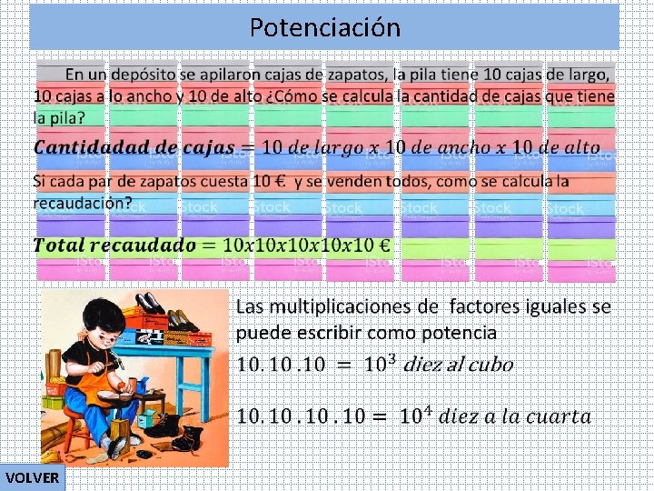 Potenciación • VOLVER 