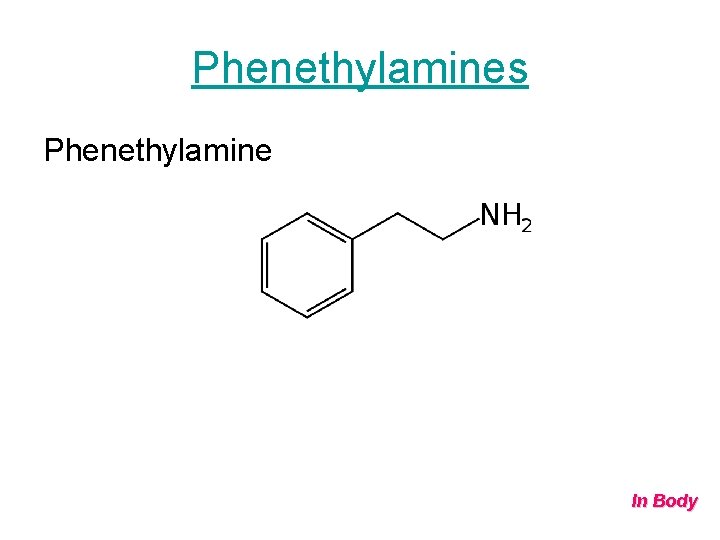 Phenethylamines Phenethylamine In Body 