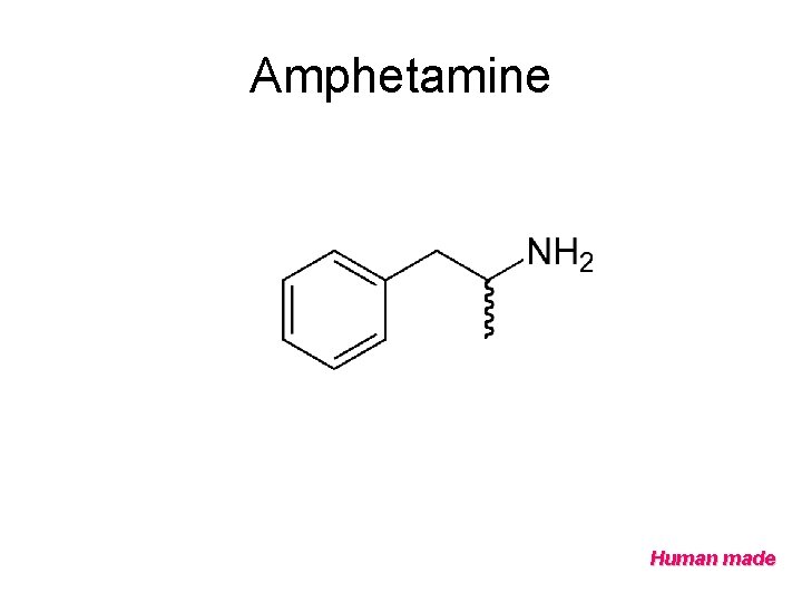 Amphetamine Human made 