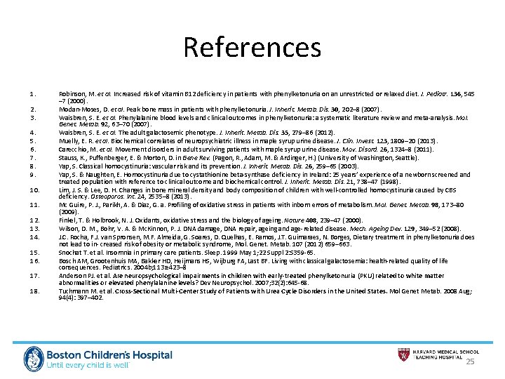 References 1. 2. 3. 4. 5. 6. 7. 8. 9. 10. 11. 12. 13.