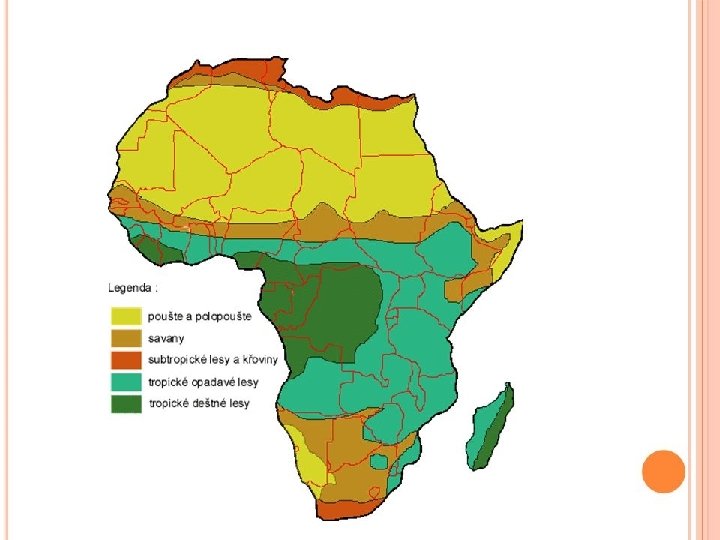 rovníková oblast tropická vlhká oblast tropická suchá oblast subtropická přímořská oblast vysokohorská oblast 