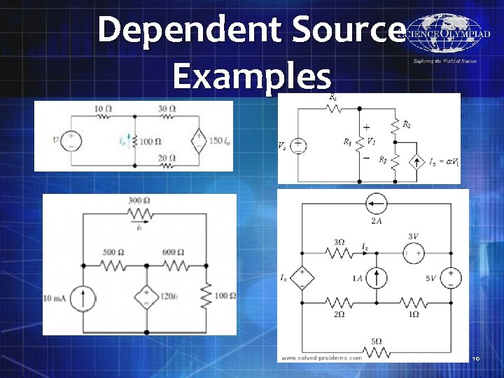 Dependent Source Examples 10 