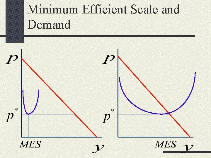 Minimum Efficient Scale and Demand 