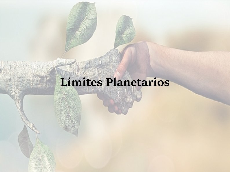 Límites Planetarios 