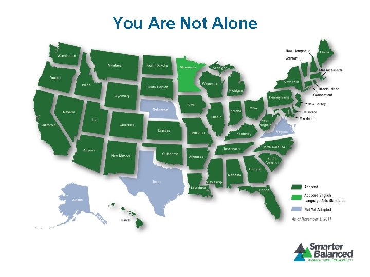 You Are Not Alone 