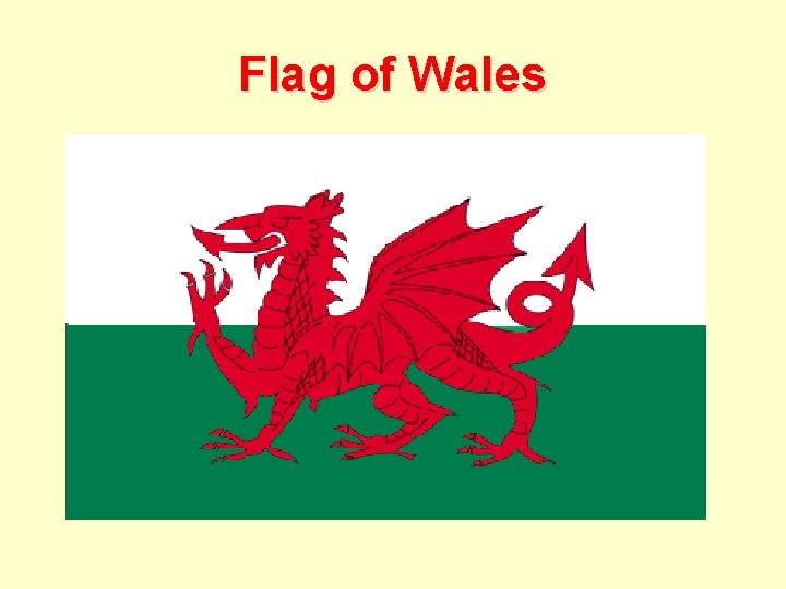 Flag of Wales 