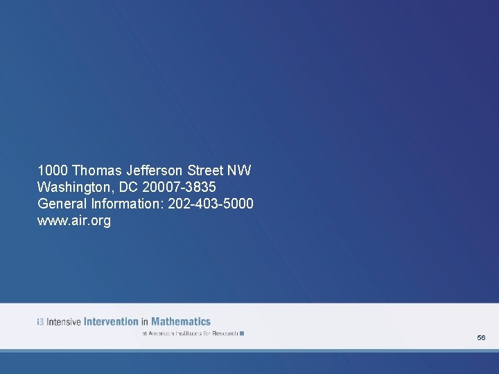 1000 Thomas Jefferson Street NW Washington, DC 20007 3835 General Information: 202 403 5000