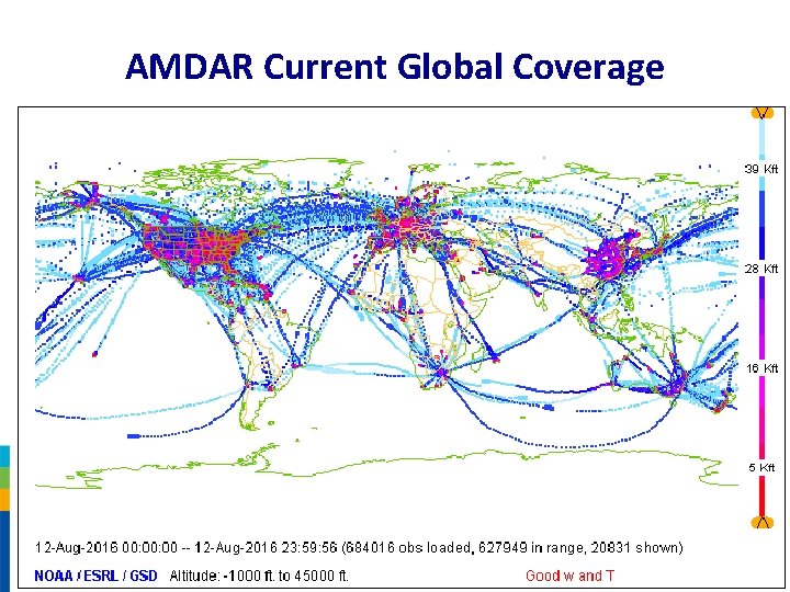 AMDAR Current Global Coverage 