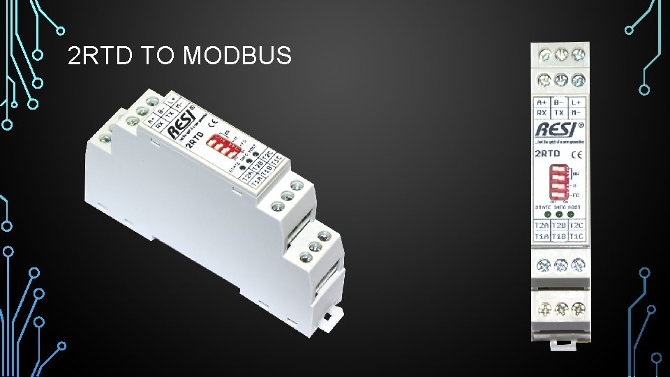 2 RTD TO MODBUS 