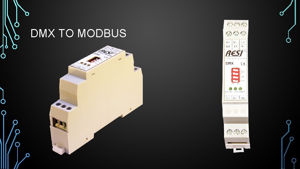 DMX TO MODBUS 