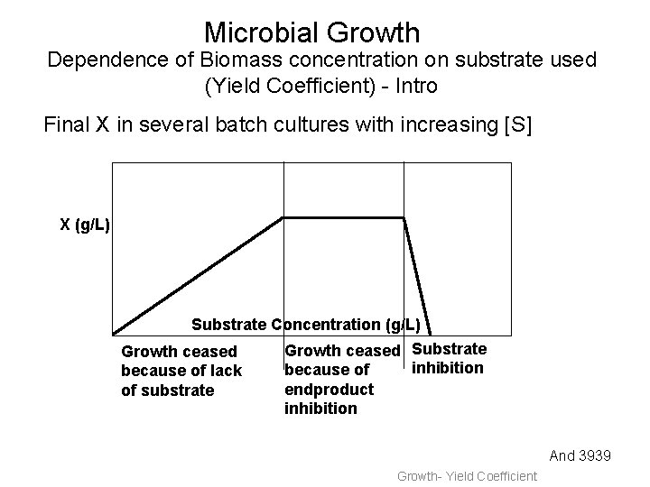 Microbial Growth Dependence of Biomass concentration on substrate used (Yield Coefficient) - Intro Final