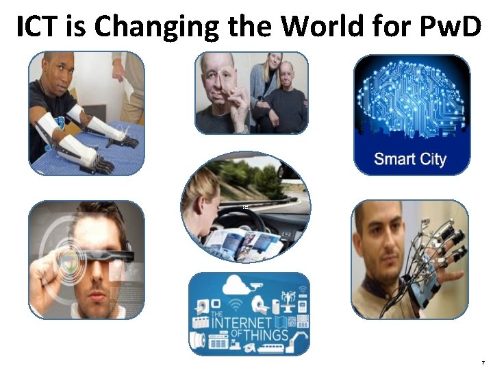 ICT is Changing the World for Pw. D ≈ 7 