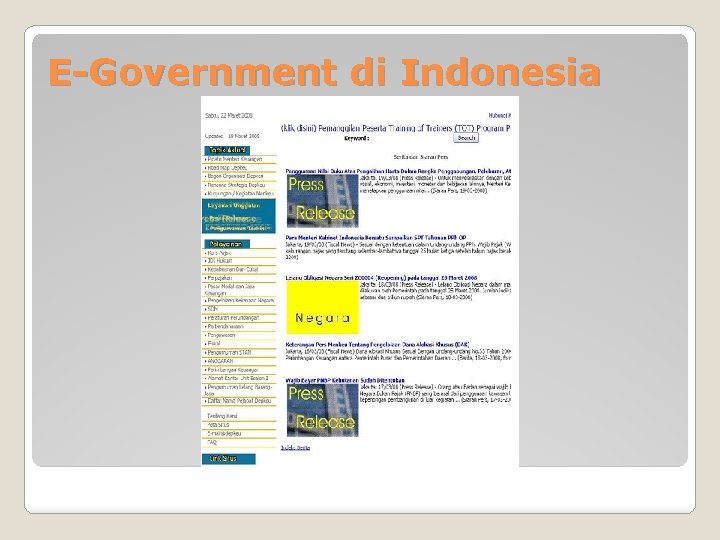 E-Government di Indonesia 