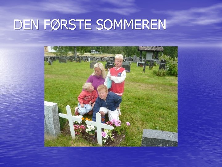 DEN FØRSTE SOMMEREN 