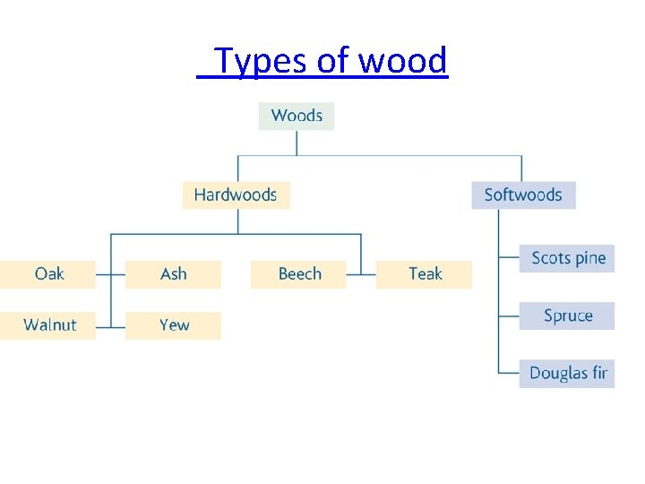  Types of wood 