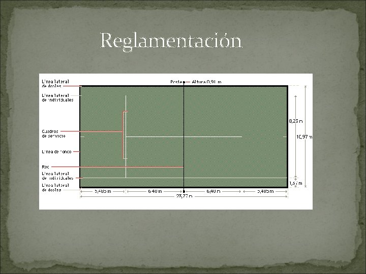  Reglamentación 