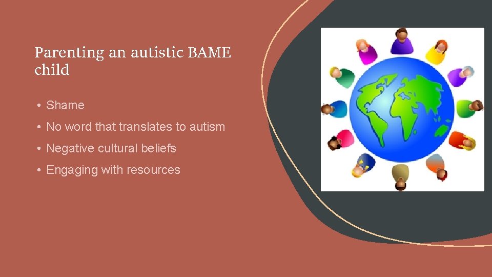 Parenting an autistic BAME child • Shame • No word that translates to autism