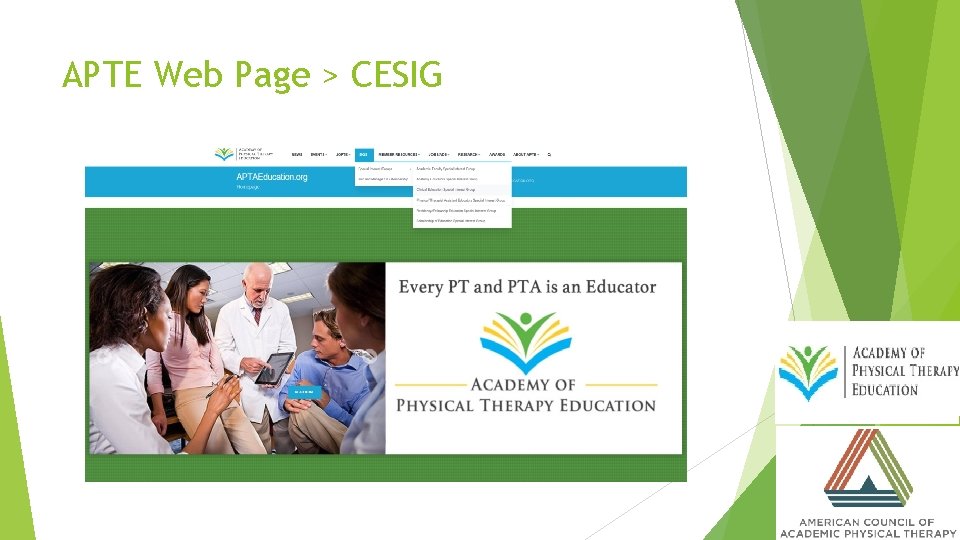 APTE Web Page > CESIG 