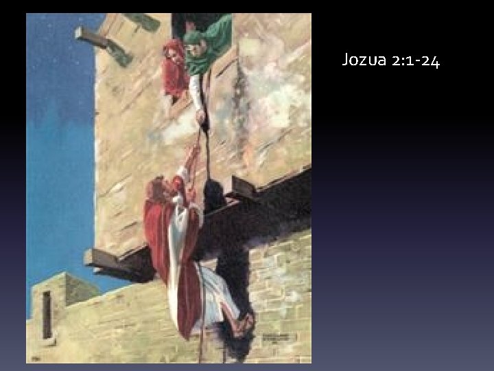 Jozua 2: 1 -24 