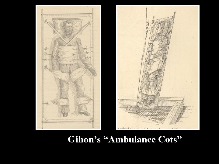 Gihon’s “Ambulance Cots” 