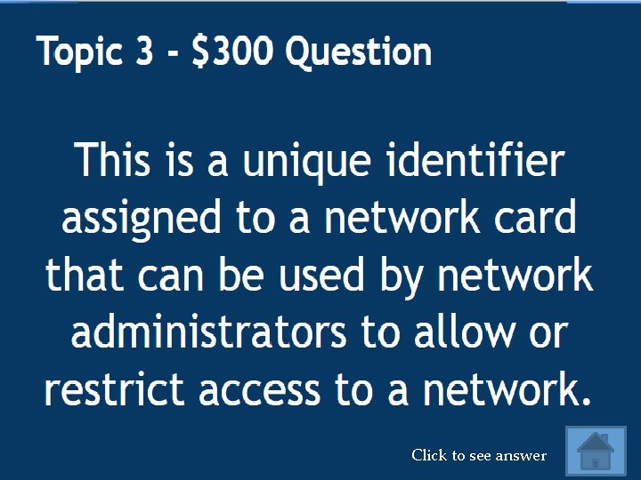 Click to see answer 