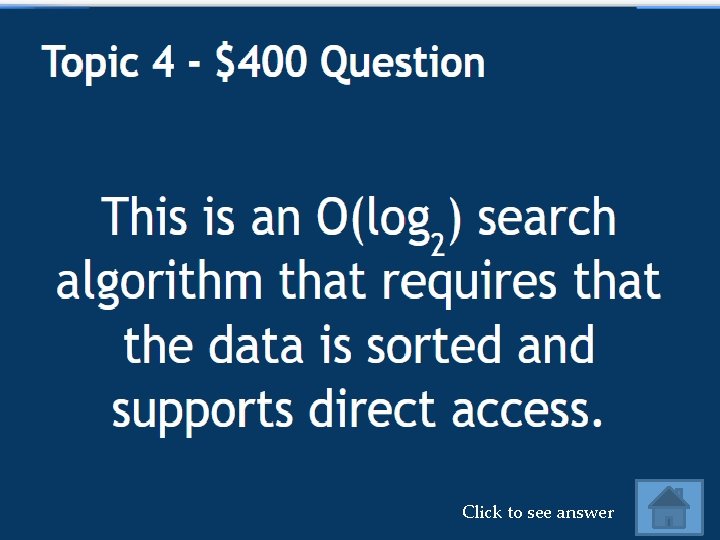 Click to see answer 